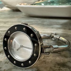 Coach bangle watch